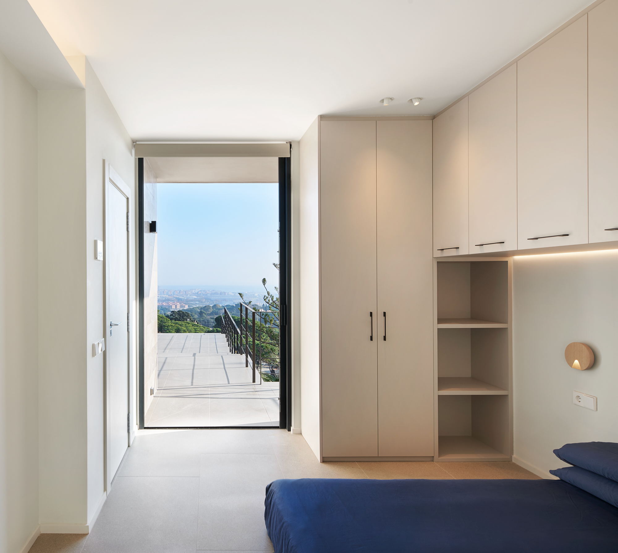 luxury villas in cabrera de mar, Maresme, Barcelona top terrace of children small bedroom bedroom